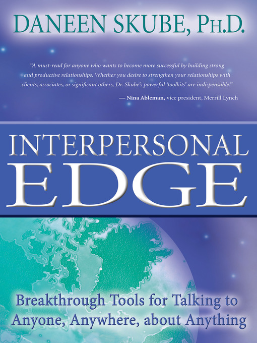 Title details for Interpersonal Edge by Daneen Skube, Ph.D. - Available